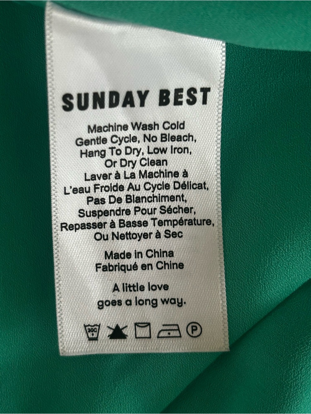 Aritzia Sunday Best Savoy Emerald Green Ruffle Wrap Dress Summer Party Wedding - Picture 9 of 10